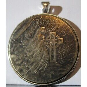 Celtic Lore - Banshi ( The Foreteller of Death) -Coin/Pendant